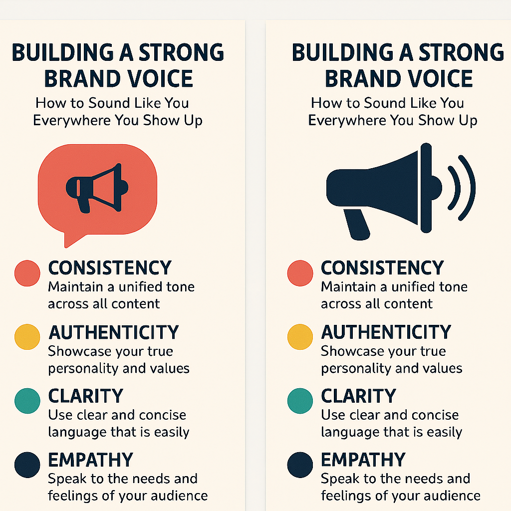 Building a Strong Brand Voice: How to Sound Like You Everywhere You Show Up